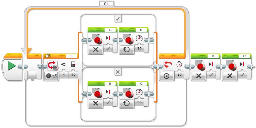 lego ev3 color sensor programming