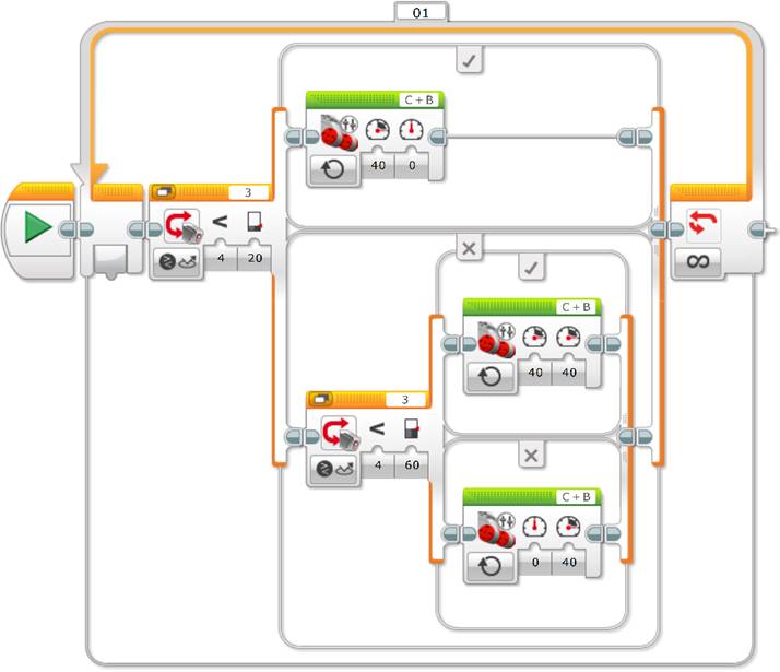 lego ev3 color sensor programming